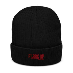 Flare Up Ribbed knit beanie