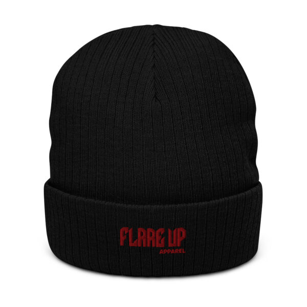 Flare Up Ribbed knit beanie